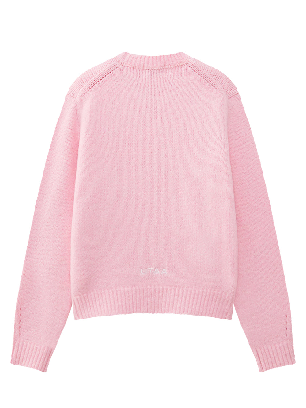 UTAA ネオンカラーポップパンサーニットプルオーバー ライトピンク : Women's