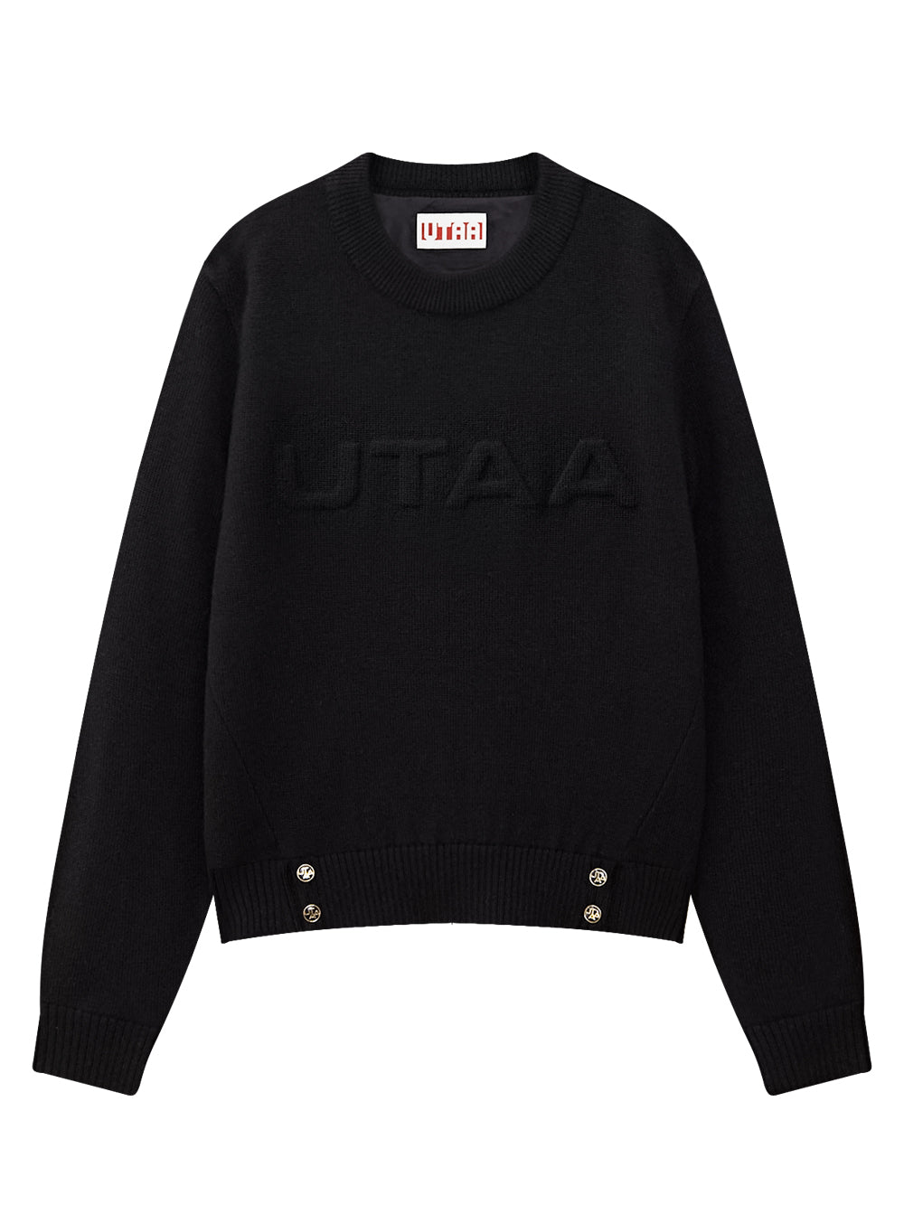 UTAA アイシングカラーエンボスニートプールオーバー (女性用)