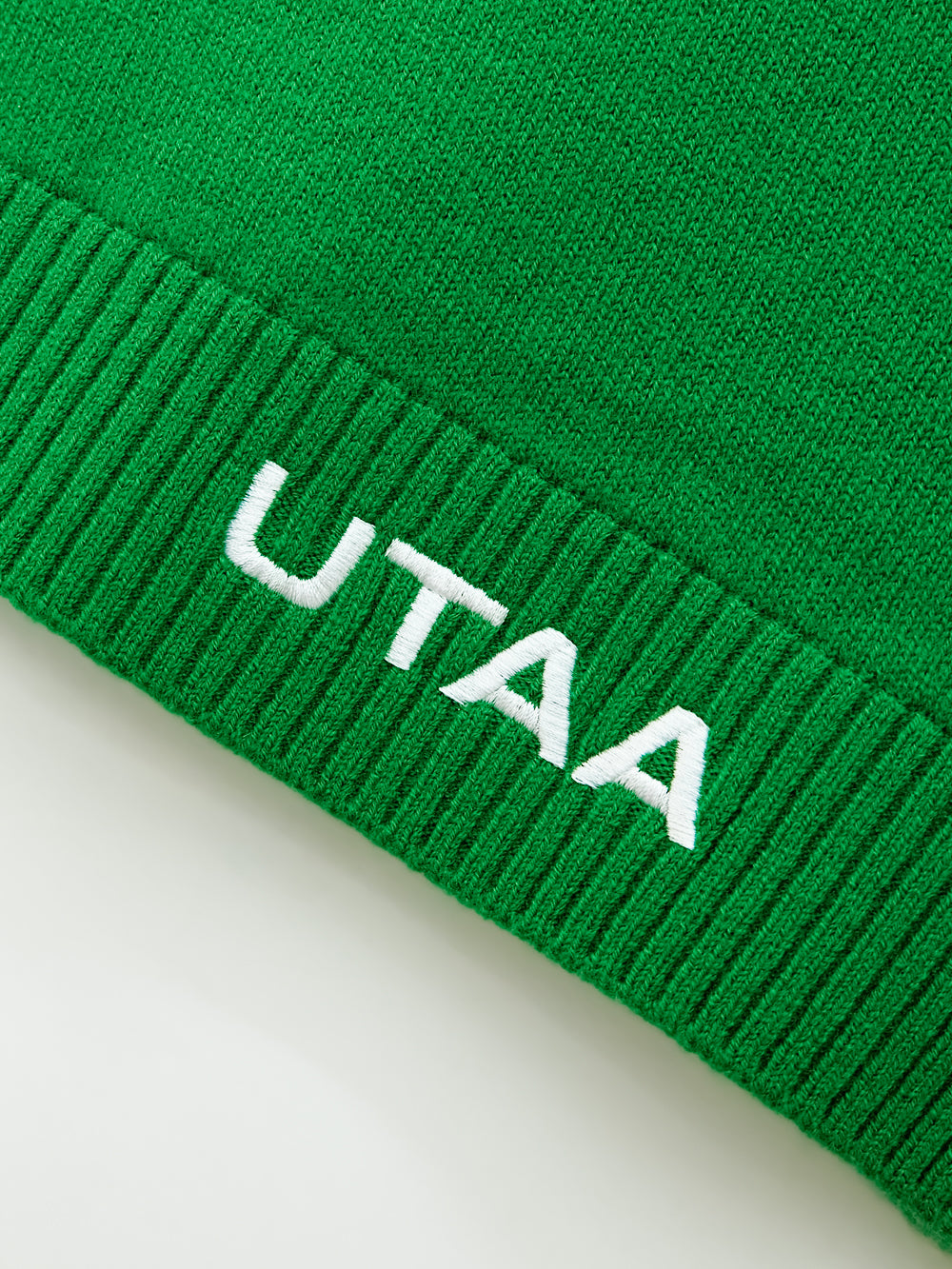 UTAA アイシングカラーエンボスニットプルオーバー (女性用) グリーン
