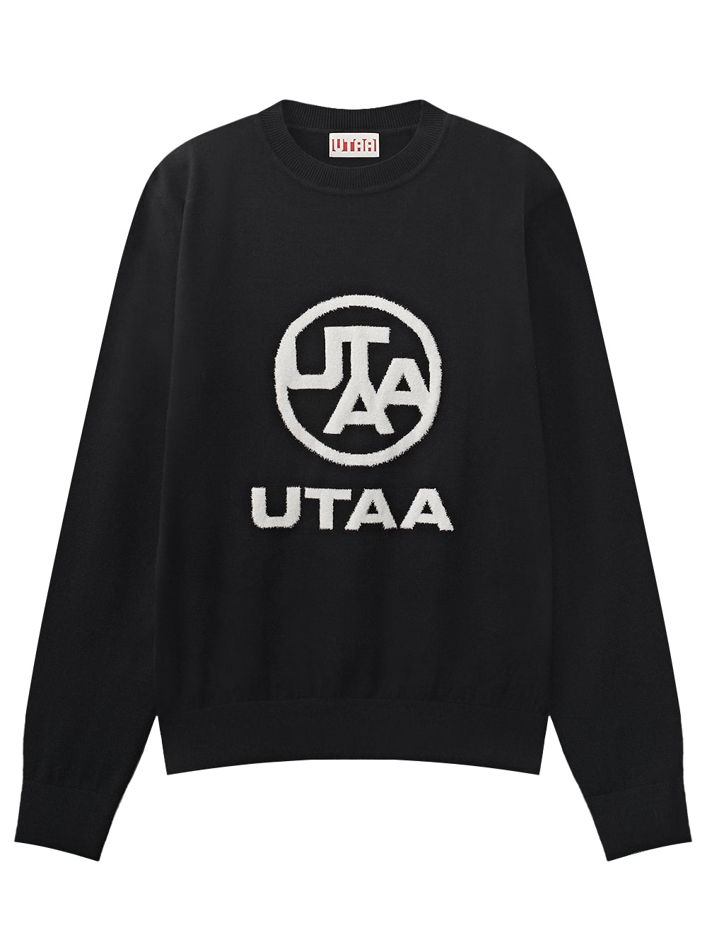 UTAA Chenilleビッグエンブレムニットプルオーバー : men's