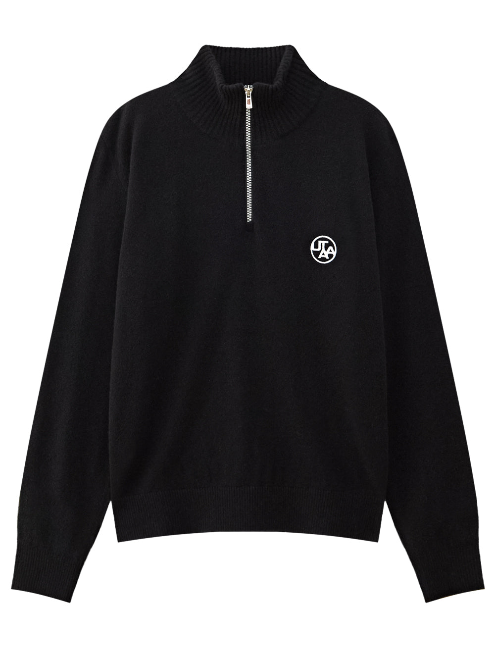 UTAA シンボルShadeハーフZip-upニット : men's