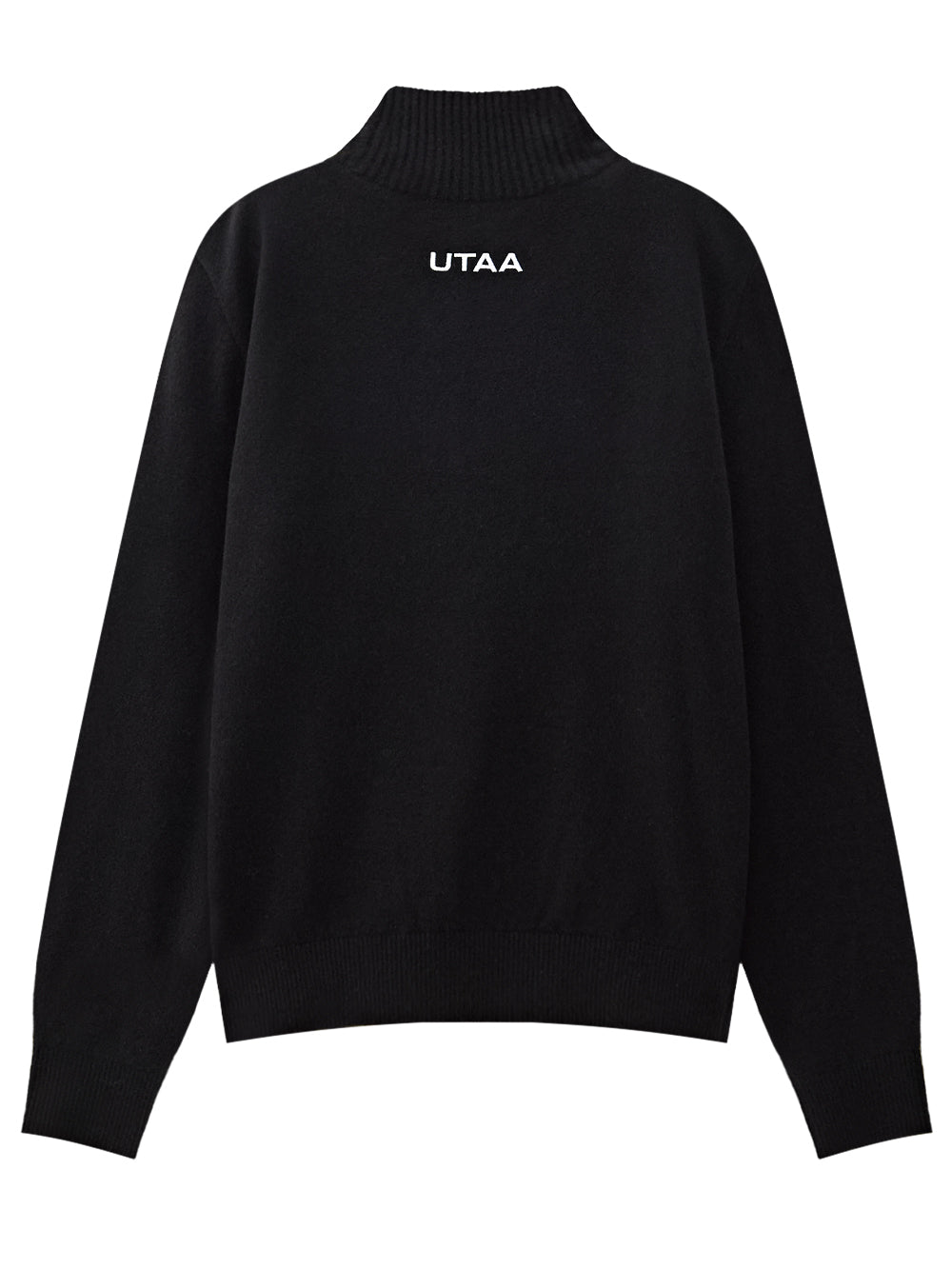 UTAA シンボルShadeハーフZip-upニット : men's