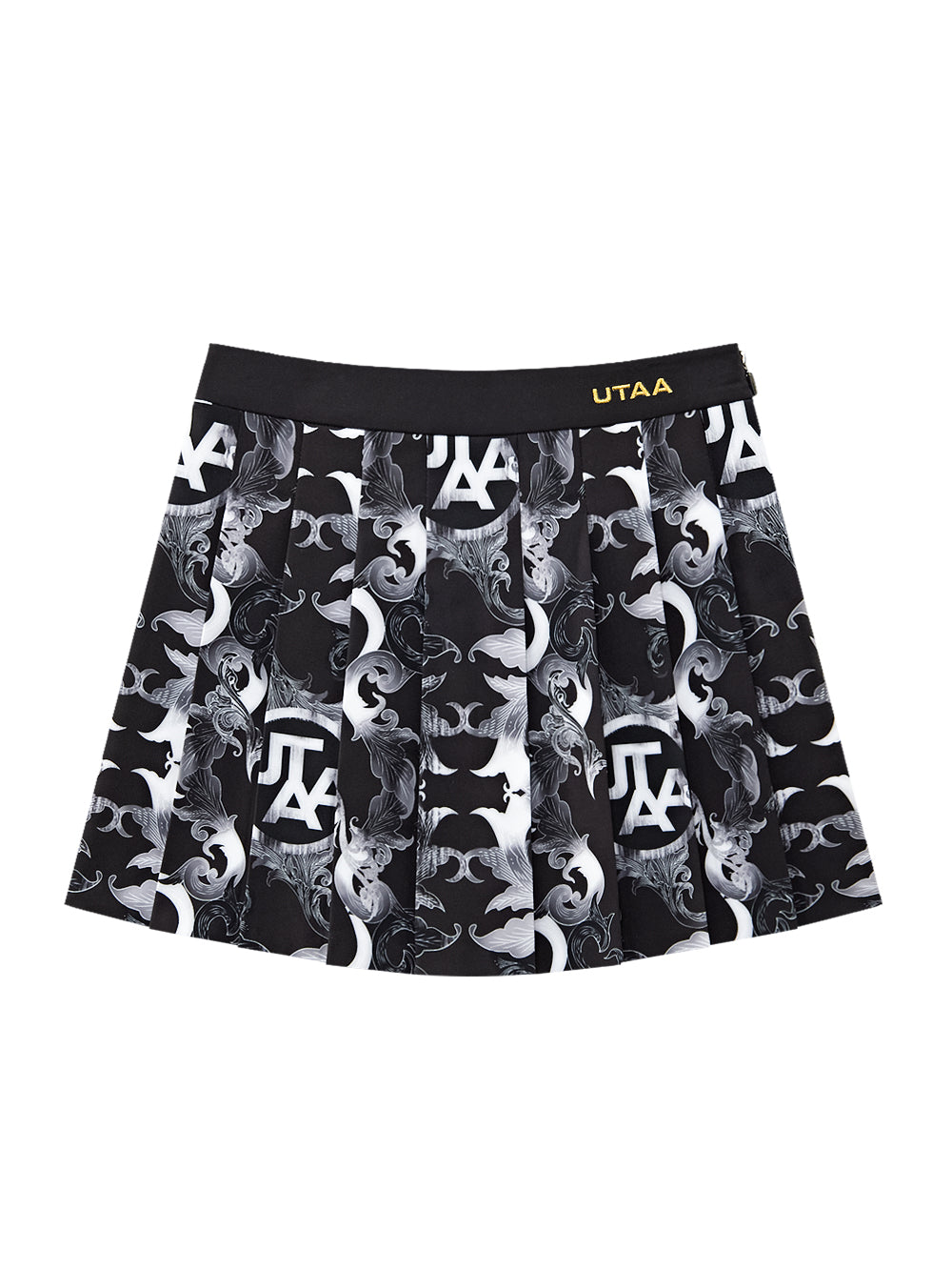 UTAA オンブレウィングノワールプリーツスカート
