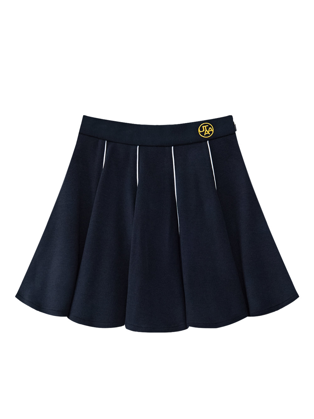 ユタ ゴルドシンボルストリングフレアスカート