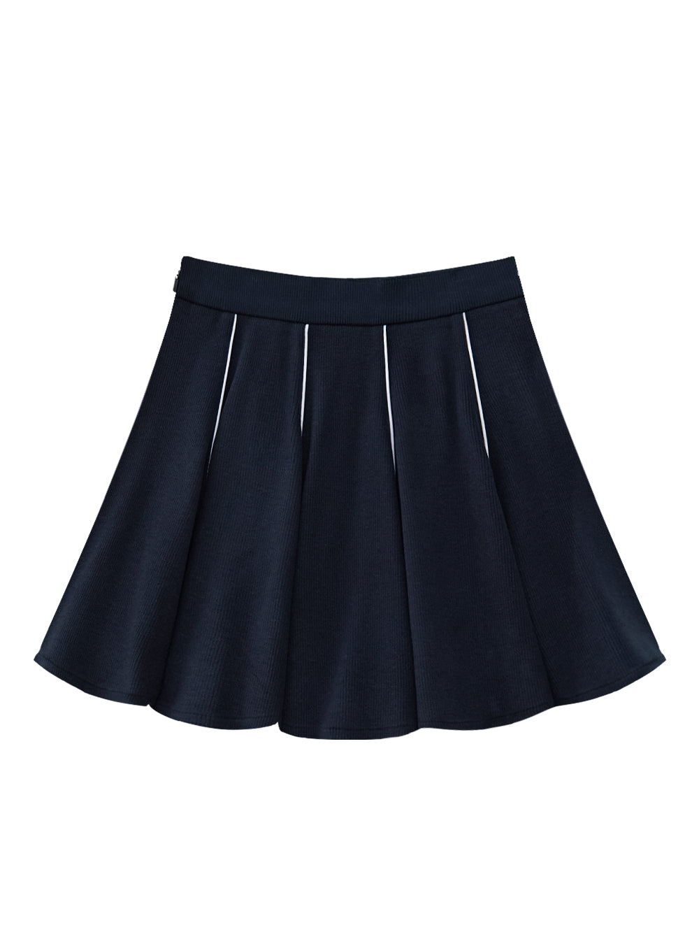 ユタ ゴルドシンボルストリングフレアスカート