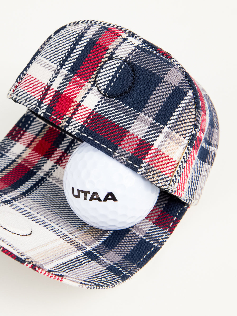 UTAA BritishインディゴチェックBallポーチ : Women's