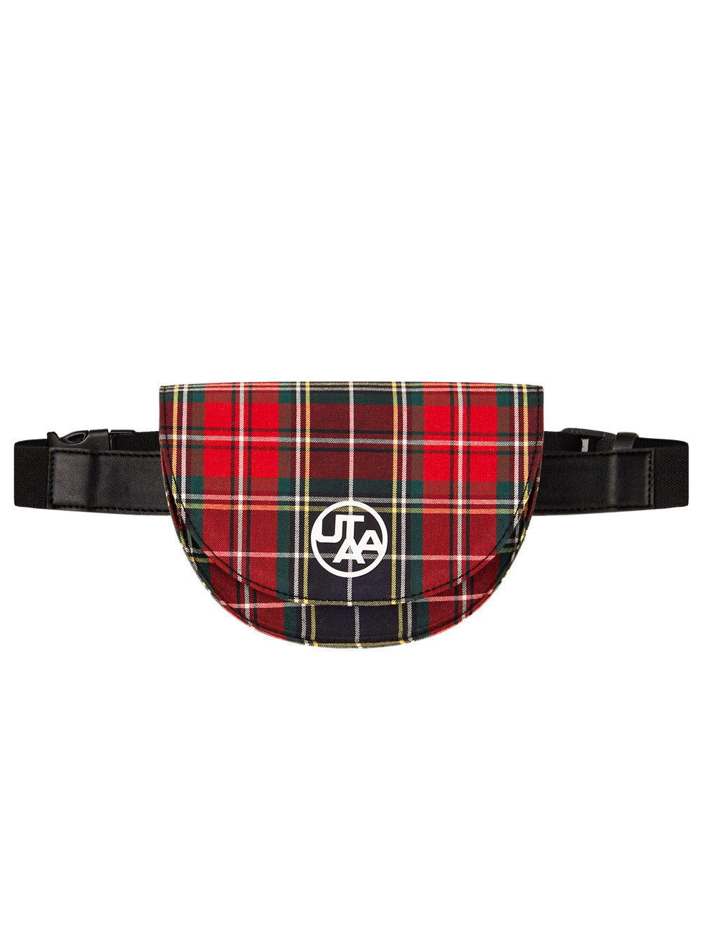 ユタ スコットロイヤルチェックベルトバッグ