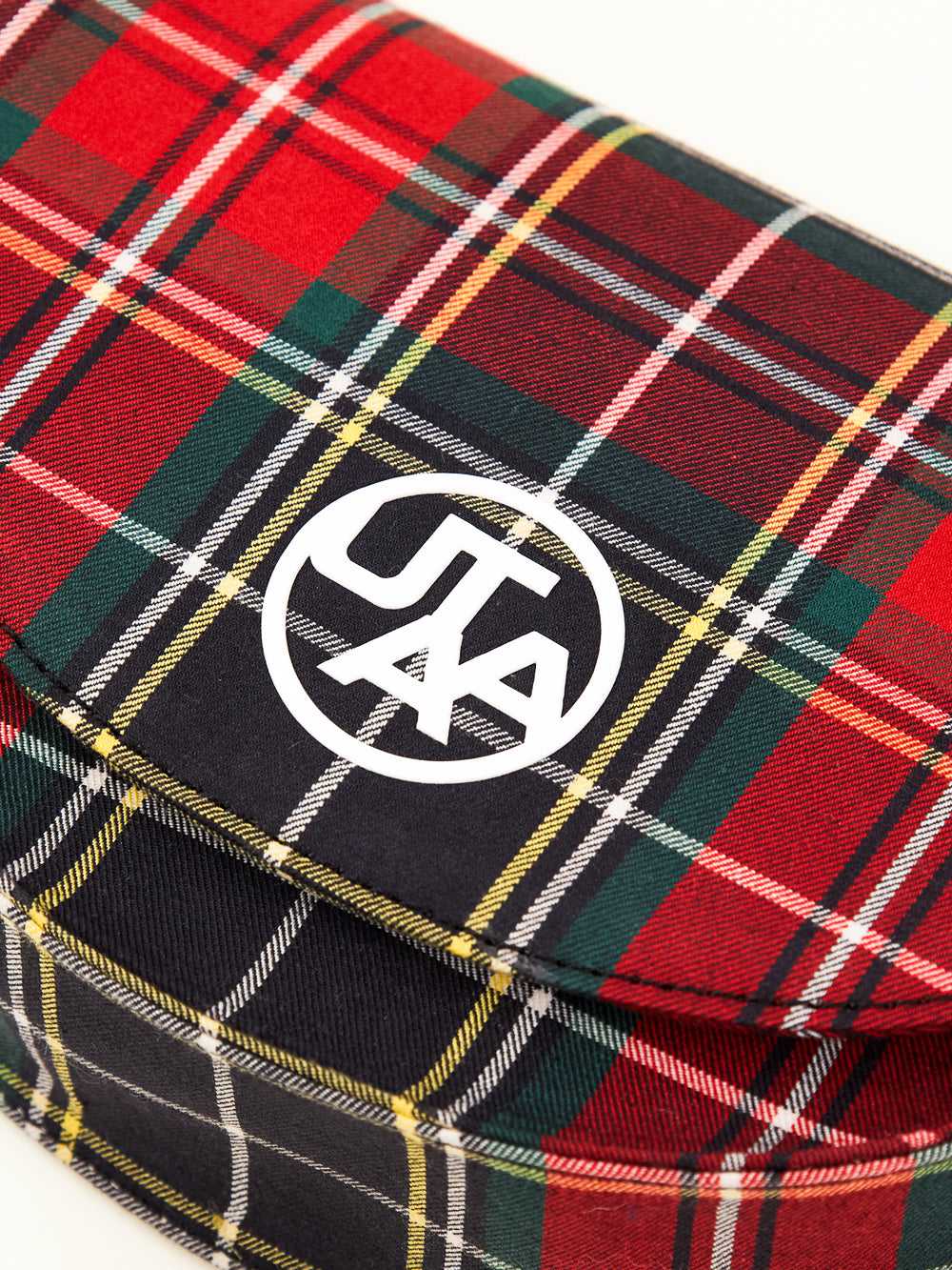 ユタ スコットロイヤルチェックベルトバッグ