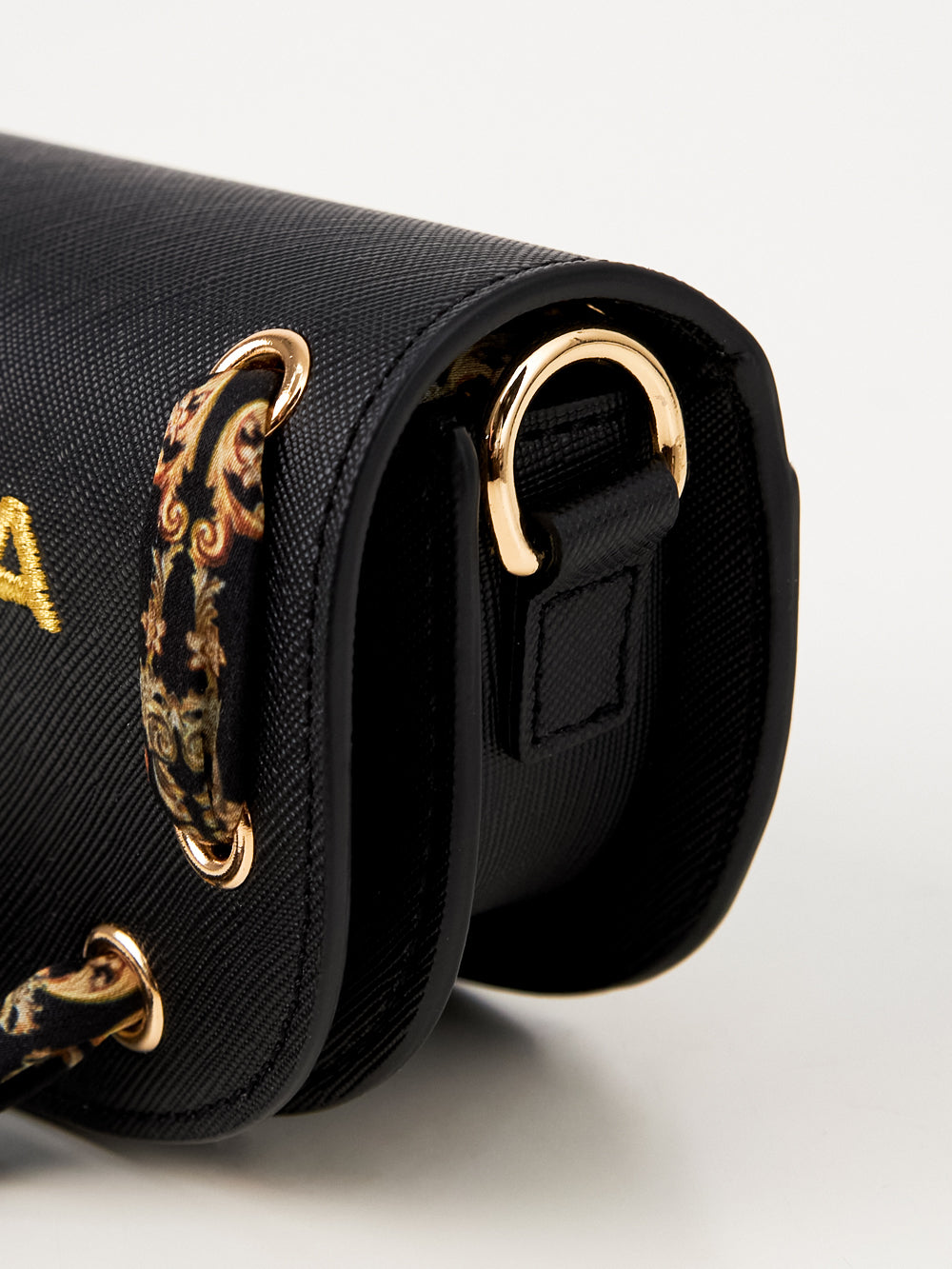 ユタ チェーンバロックスカーフミニツーウェイトッドバッグ