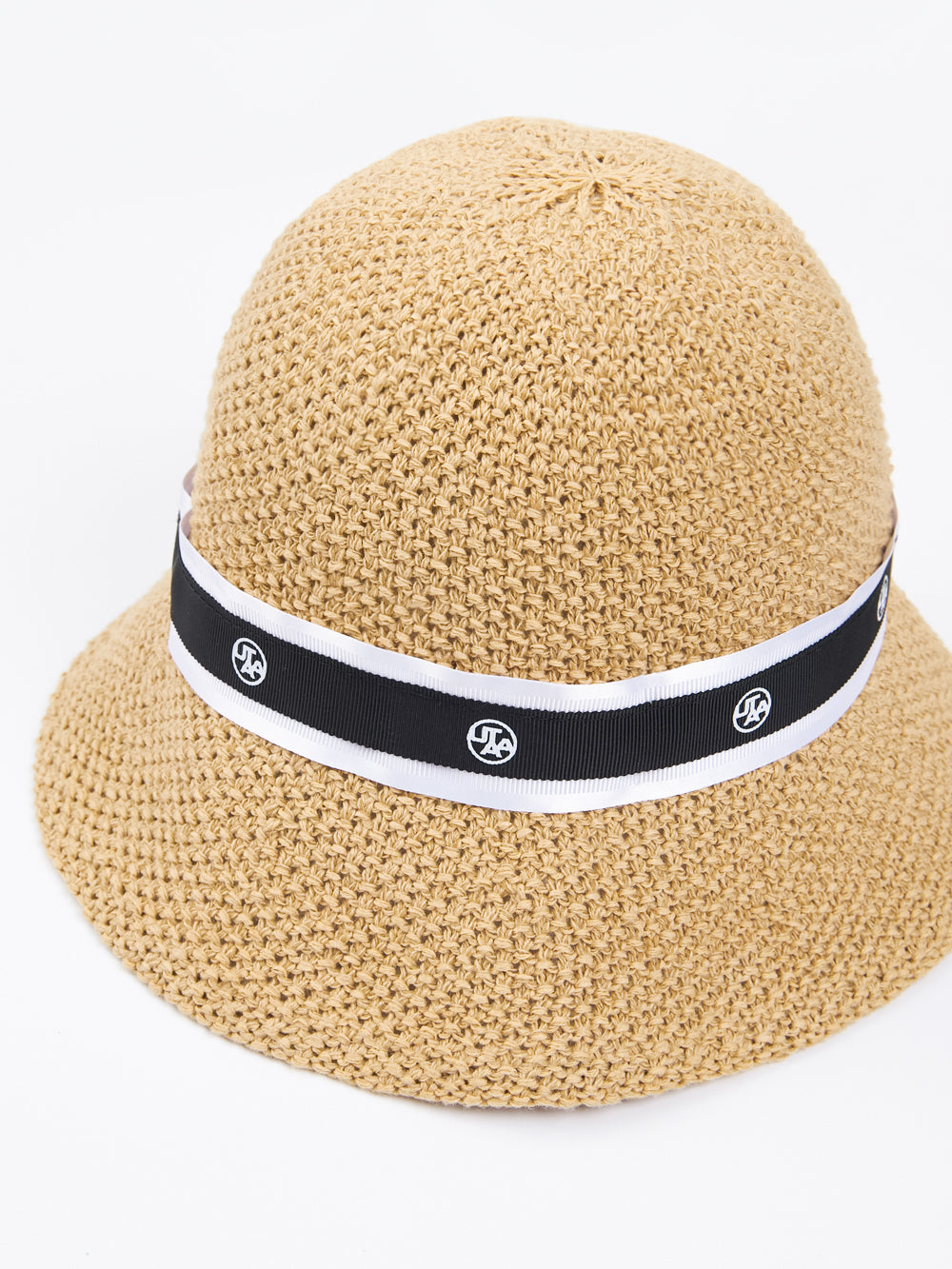 UTAA モダンCircleRaffiaバケットハット : Women's