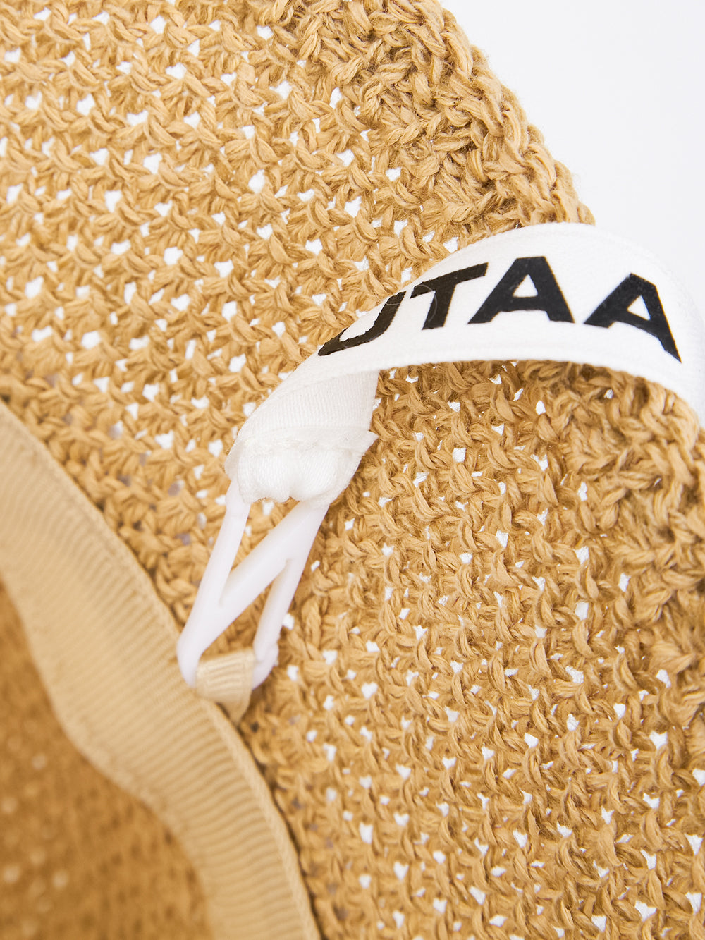UTAA モダンCircleRaffiaバケットハット : Women's