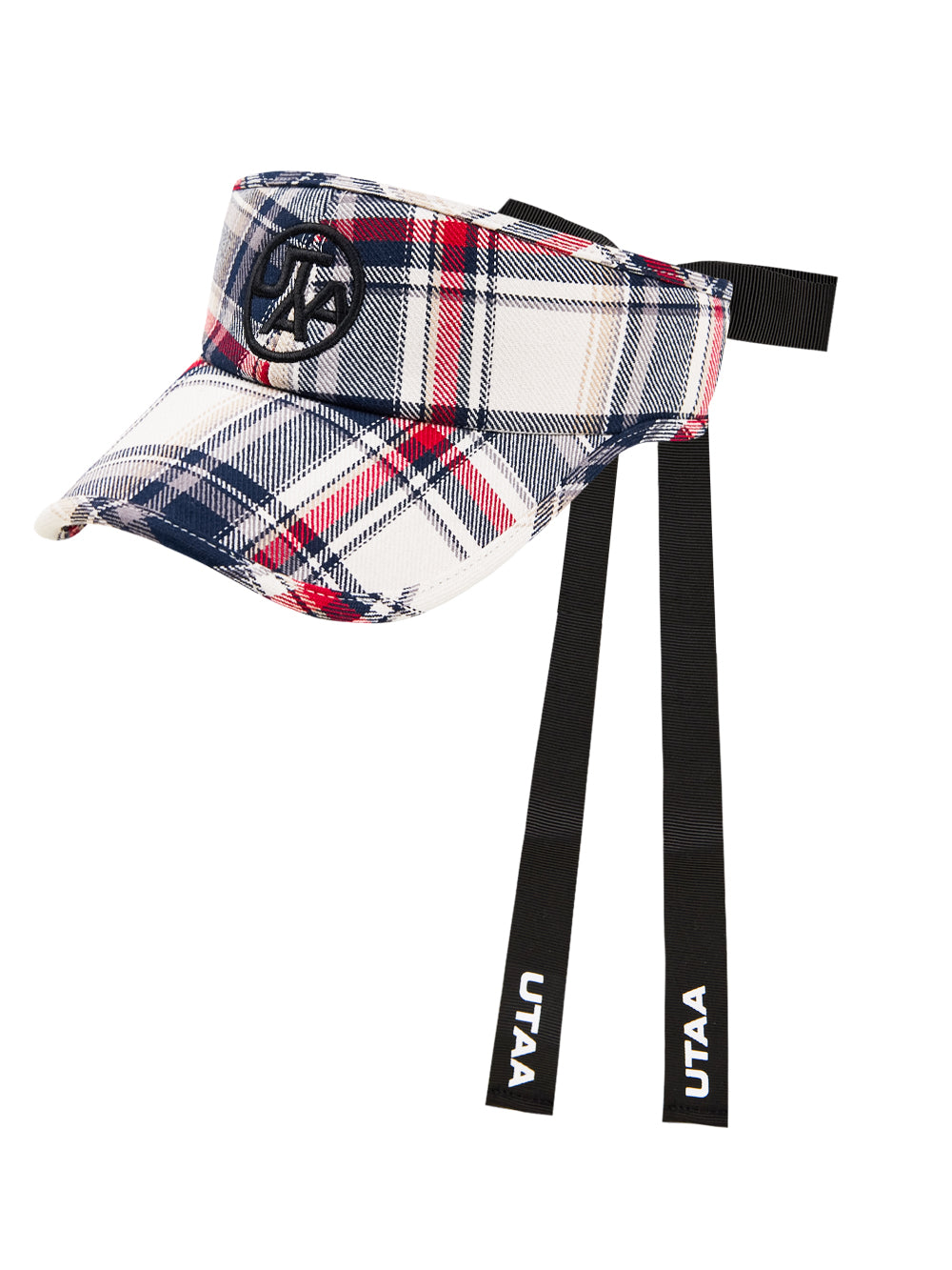 UTAA Britishインディゴチェックサンバイザー : Women's