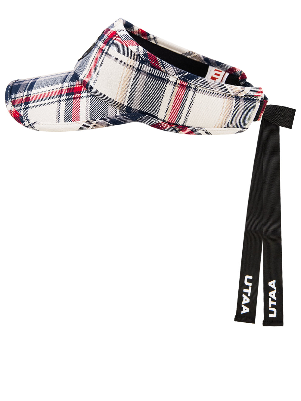 UTAA Britishインディゴチェックサンバイザー : Women's