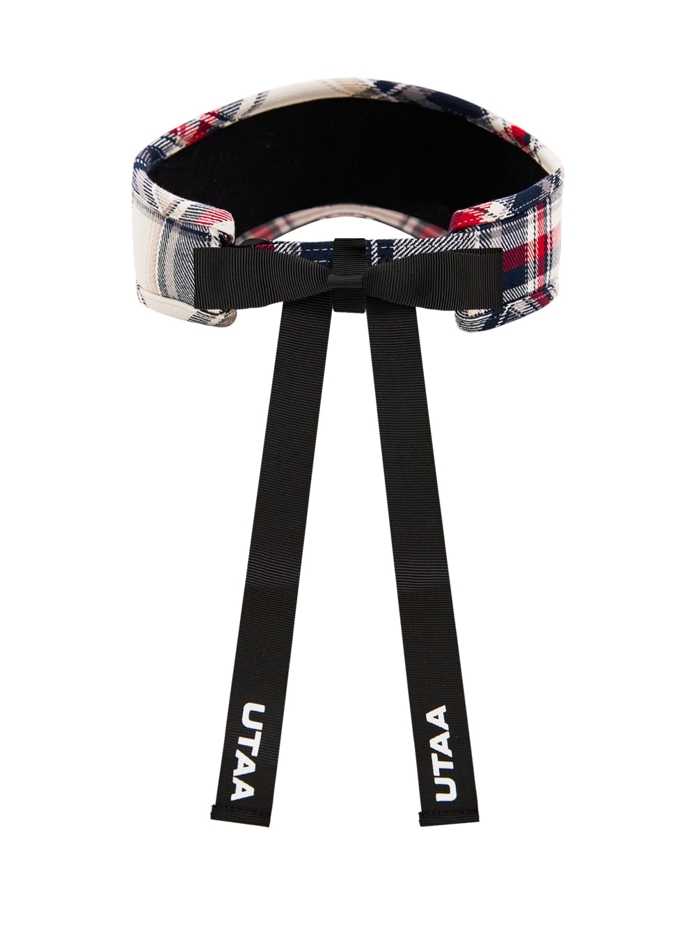 UTAA Britishインディゴチェックサンバイザー : Women's