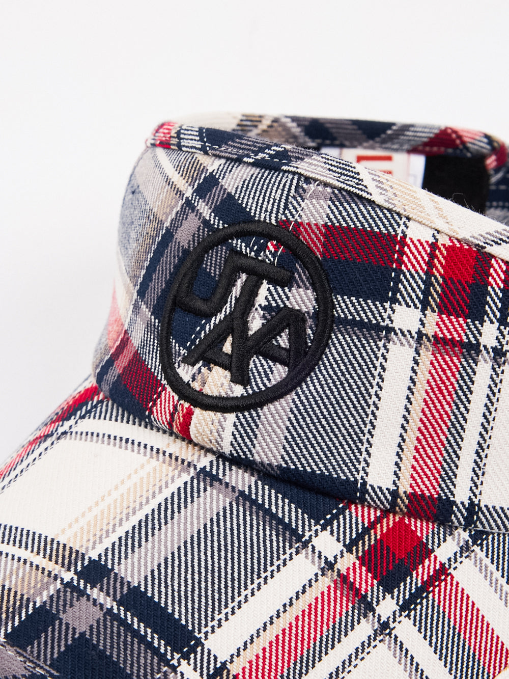 UTAA Britishインディゴチェックサンバイザー : Women's