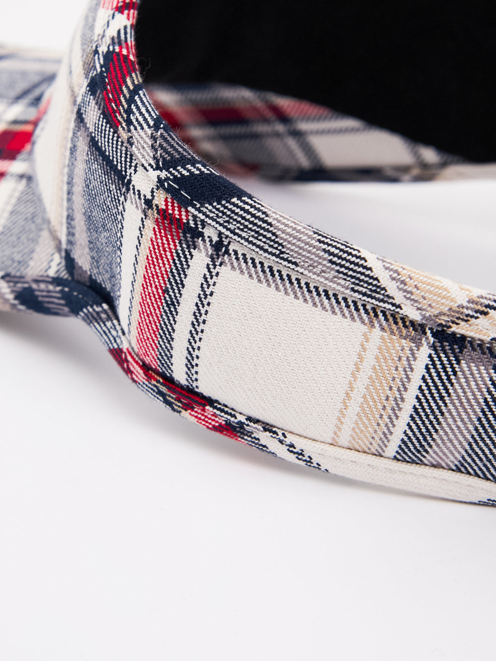UTAA Britishインディゴチェックサンバイザー : Women's