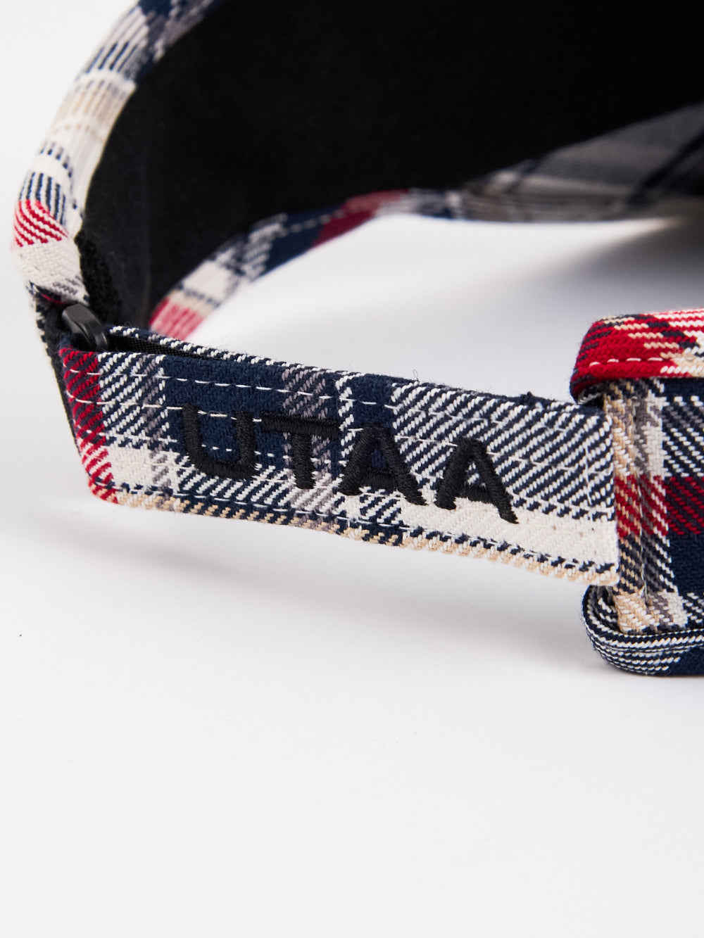 UTAA Britishインディゴチェックサンバイザー : Women's
