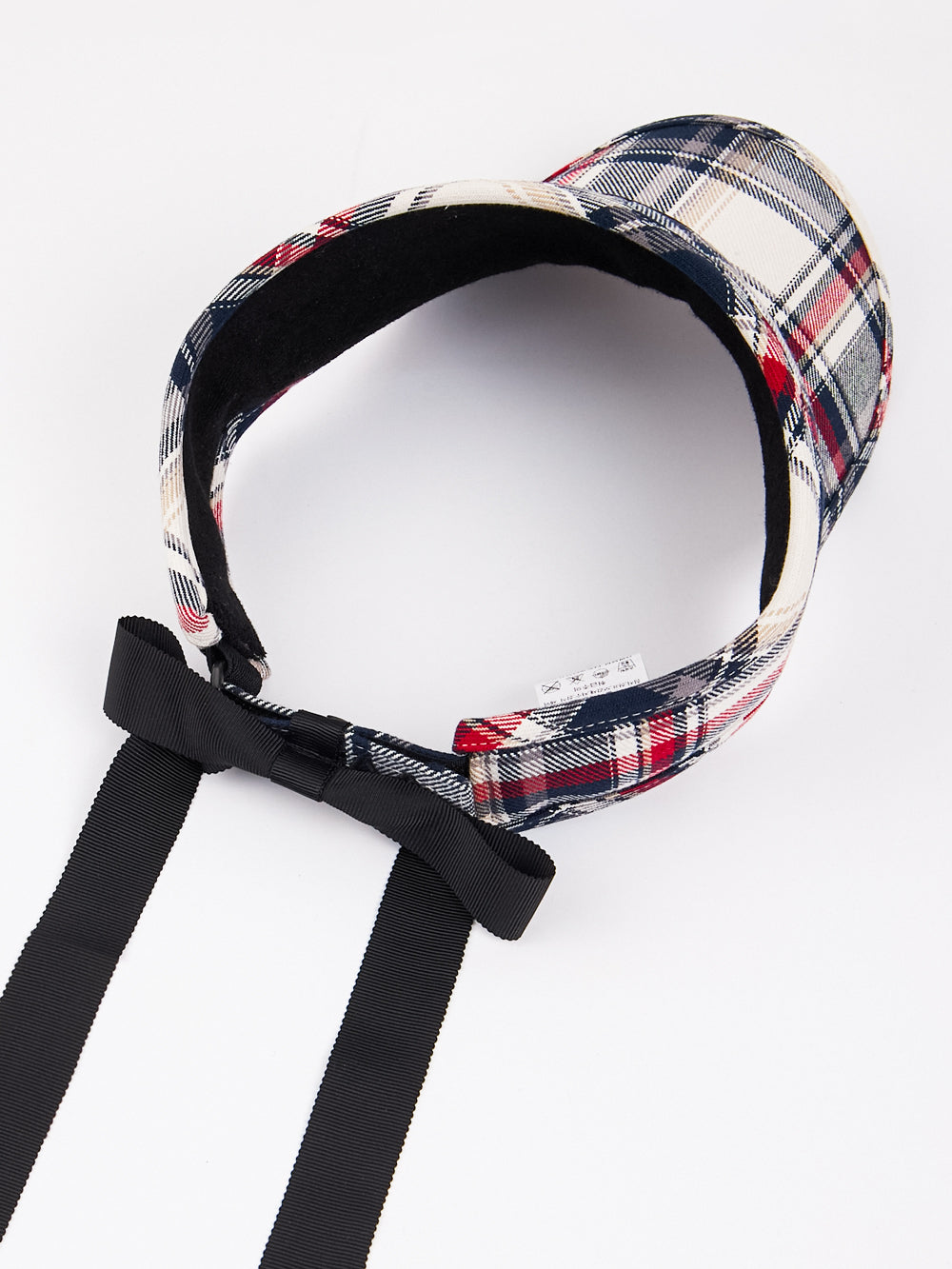 UTAA Britishインディゴチェックサンバイザー : Women's