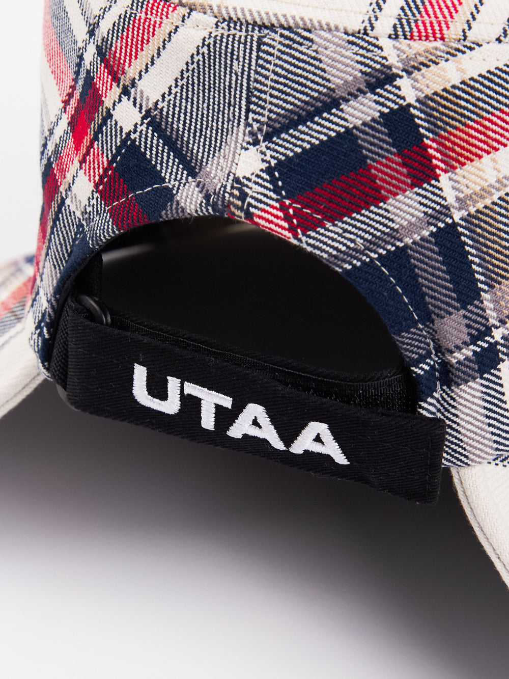 UTAA Britishインディゴチェックバックオープンバケットハット : Women's