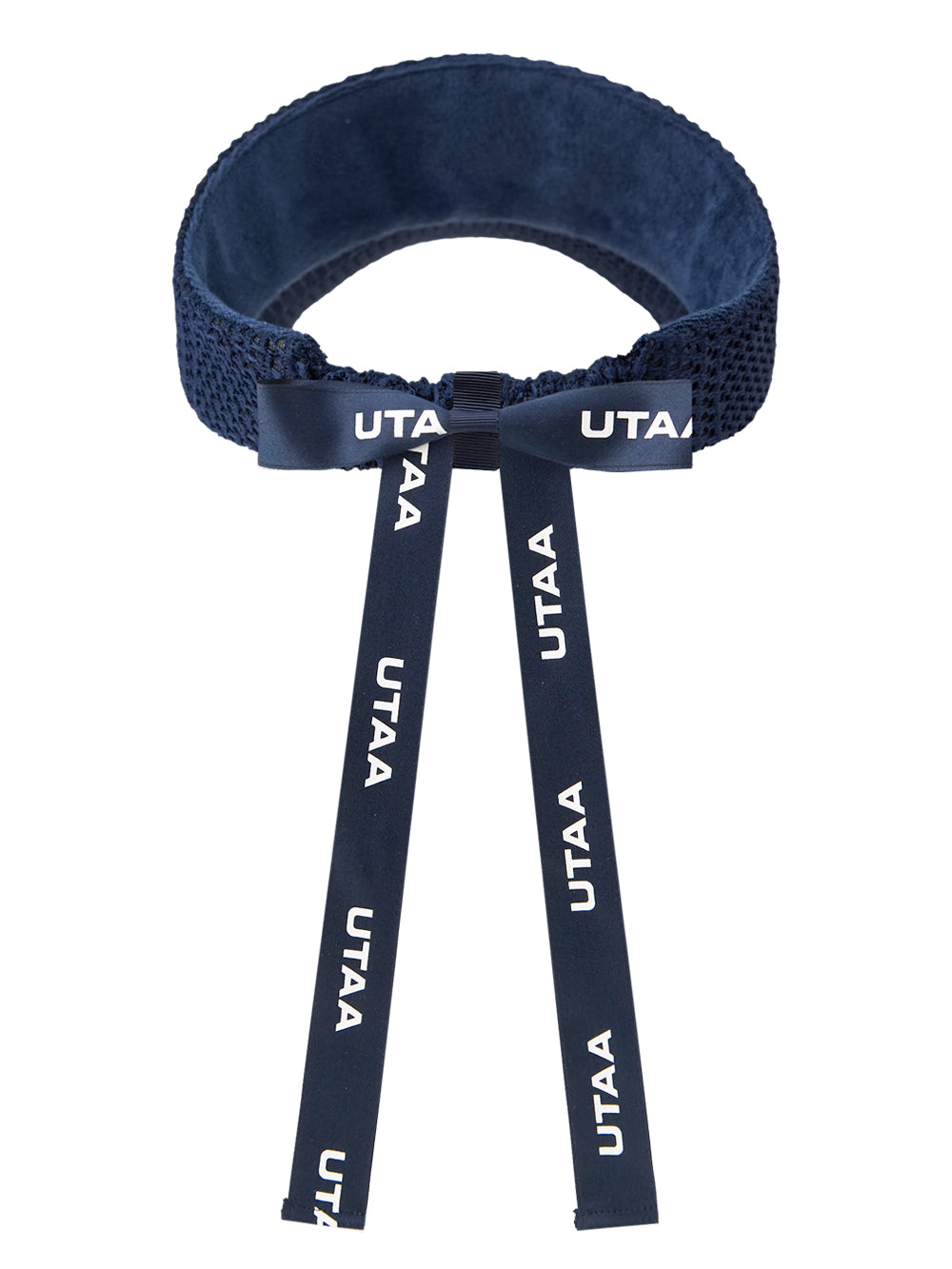 UTAA クロシェパンチングレースサンバイザー ネイビー : Women's