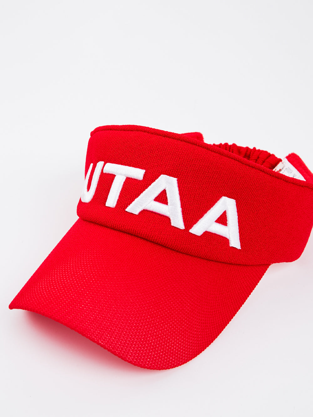 UTAA Chromaボールドロゴニットサンバイザー レッド : Women's