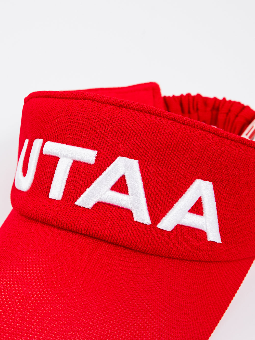 UTAA Chromaボールドロゴニットサンバイザー レッド : Women's