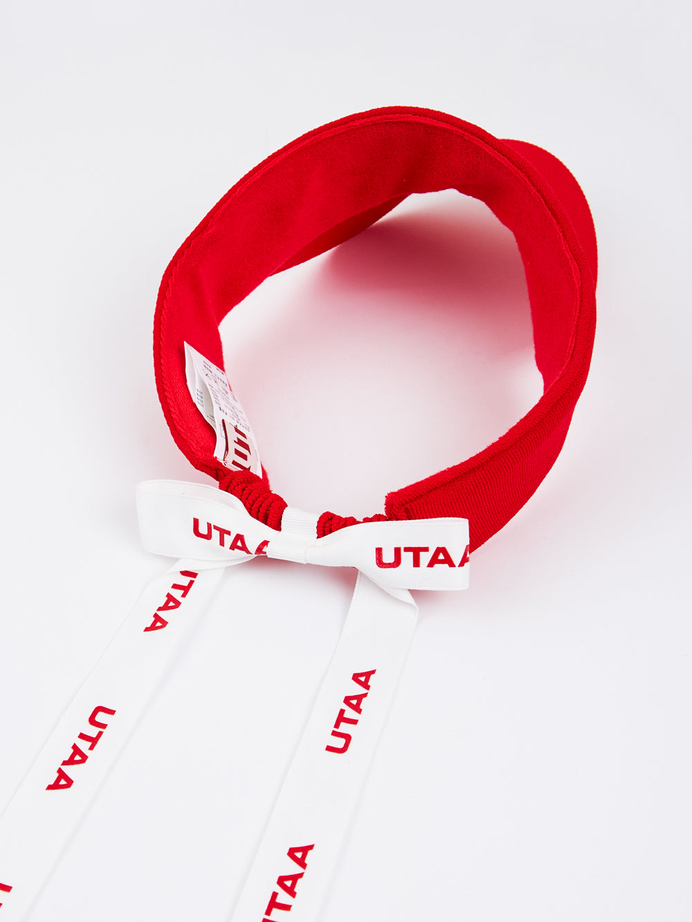 UTAA Chromaボールドロゴニットサンバイザー レッド : Women's