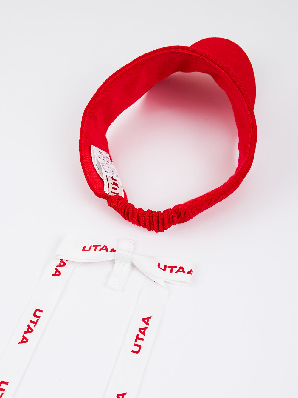 UTAA Chromaボールドロゴニットサンバイザー レッド : Women's