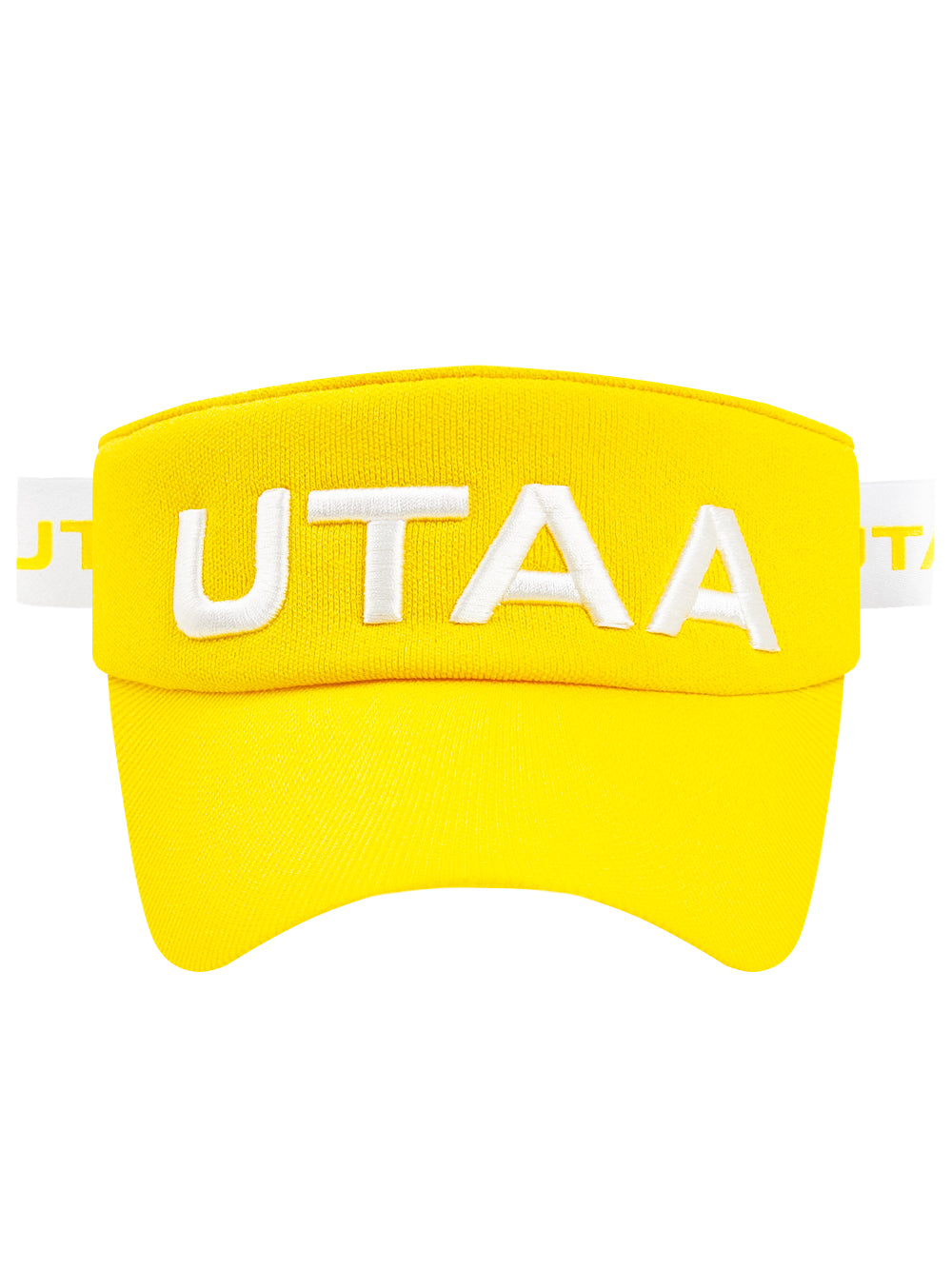 UTAA Chromaボールドロゴニットサンバイザー イエロー : Women's