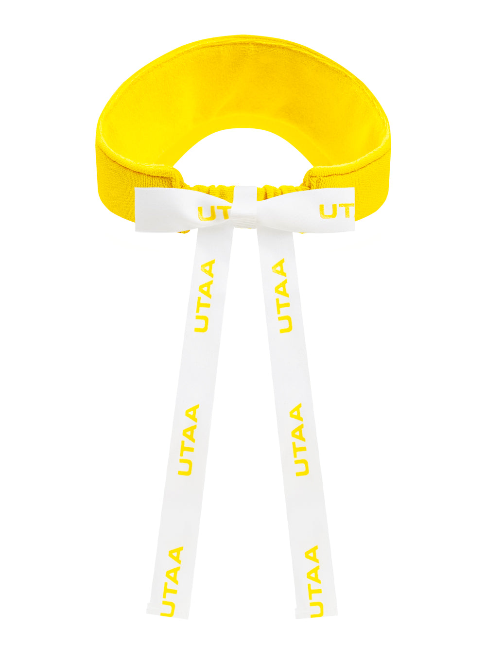 UTAA Chromaボールドロゴニットサンバイザー イエロー : Women's
