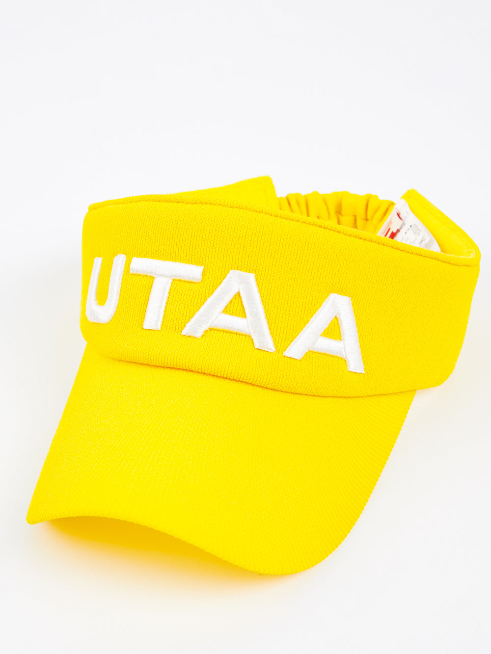 UTAA Chromaボールドロゴニットサンバイザー イエロー : Women's