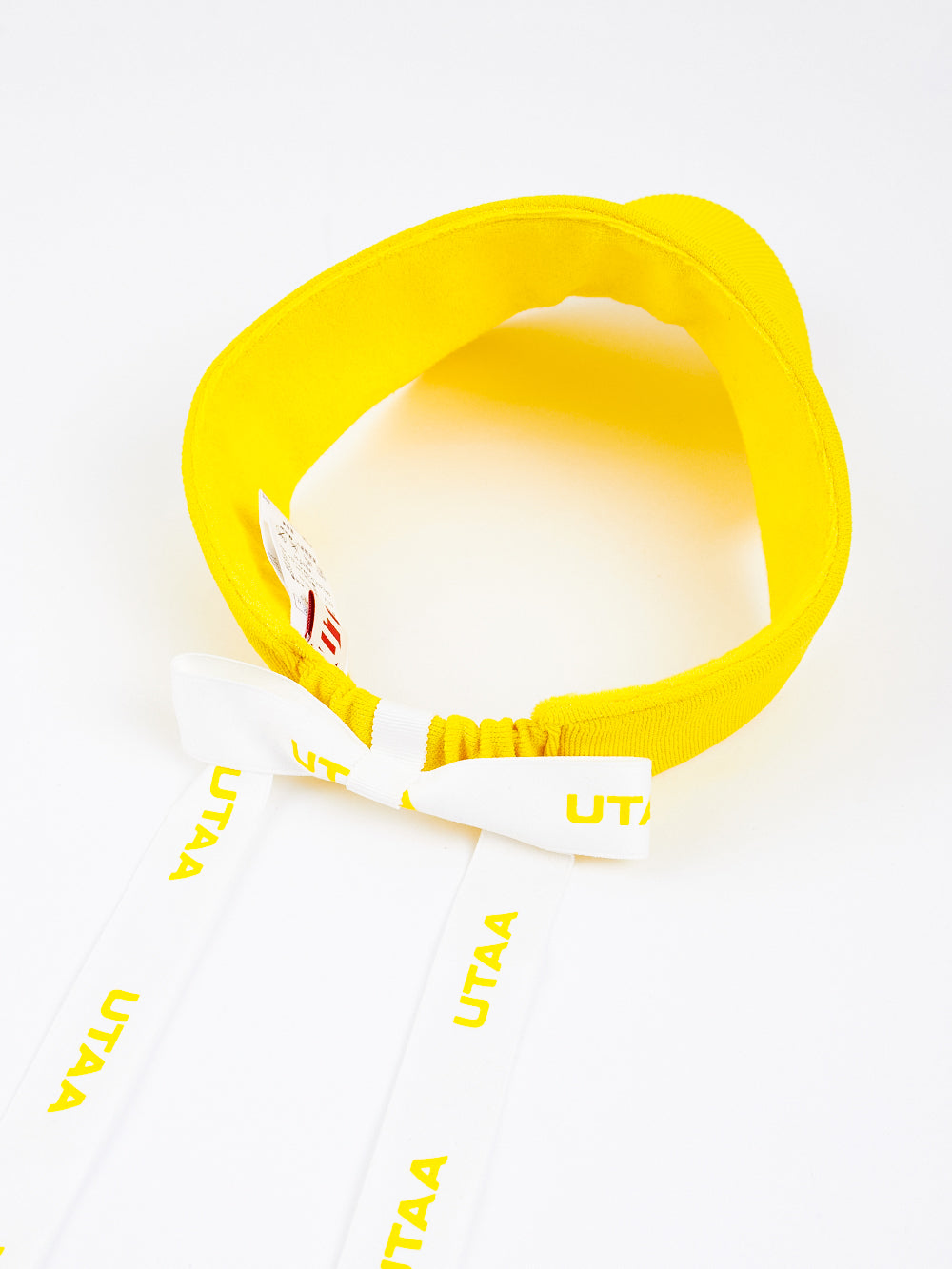 UTAA Chromaボールドロゴニットサンバイザー イエロー : Women's