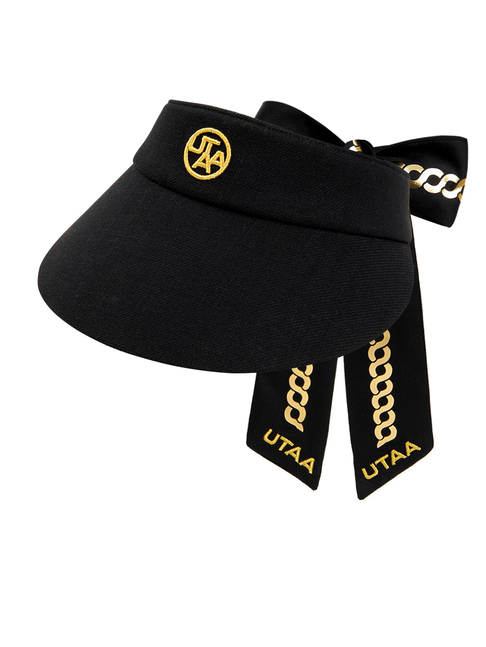 ユタゴールデンマークアイコニックワイドブリムバイザー(女性用)