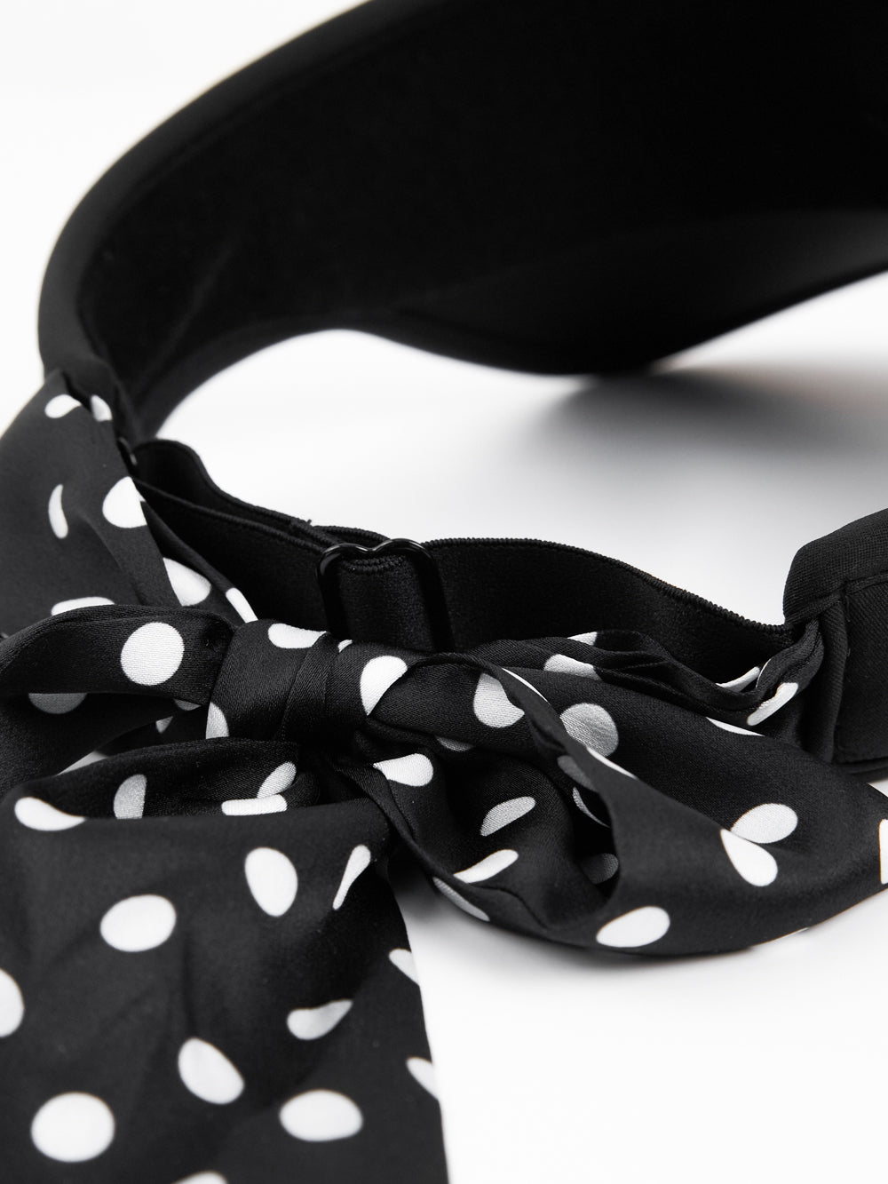 UTAA ドルチェクラシックドットScarfサンバイザー ブラック : Women's