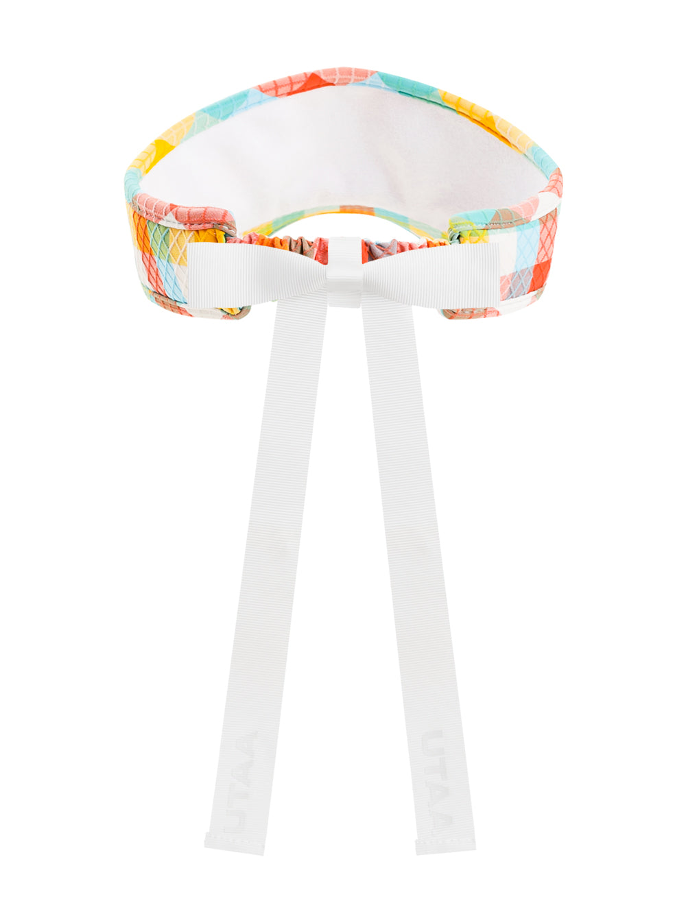 UTAA カーニバルカラーチェックサンバイザー : Women's