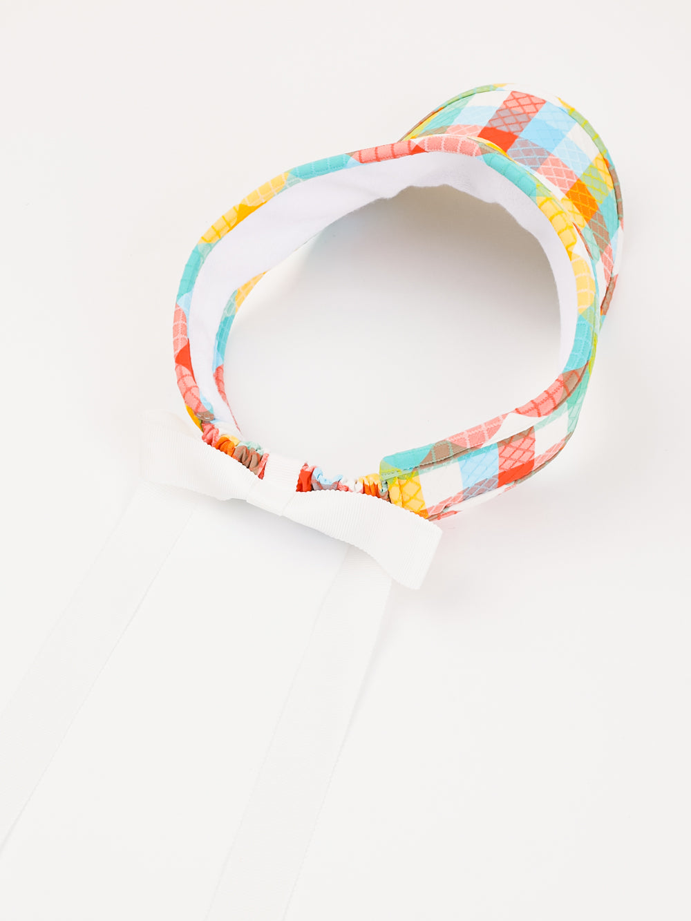 UTAA カーニバルカラーチェックサンバイザー : Women's