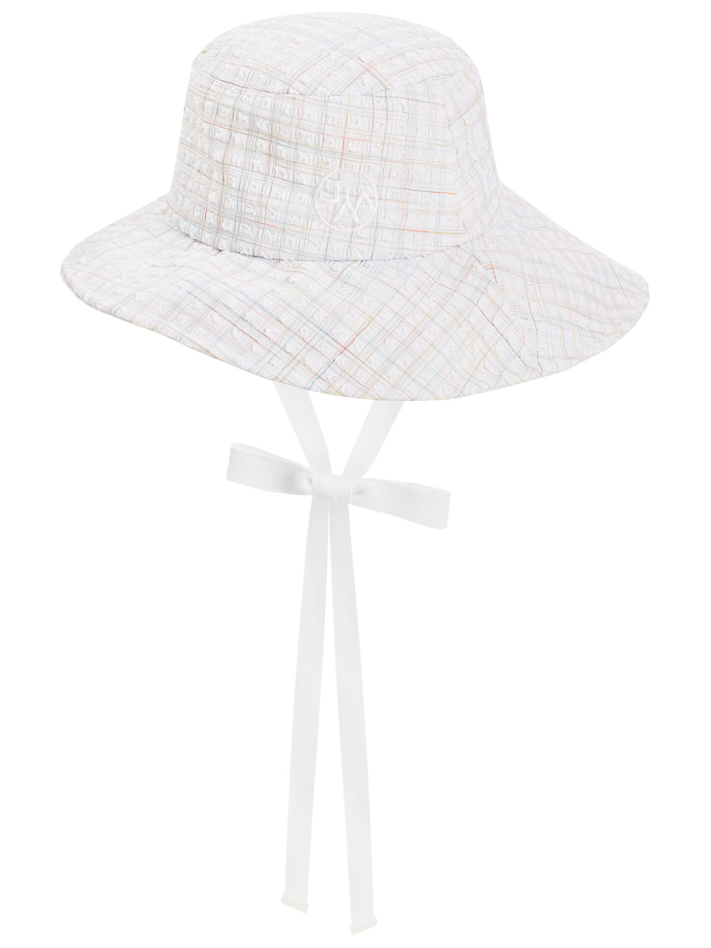 パラダイスエンボスチェックバケットハット