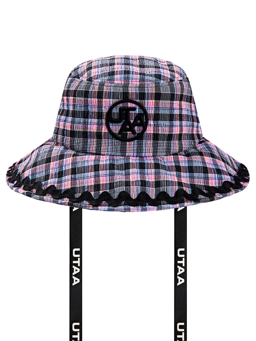 ブランチェックシアバケットハット