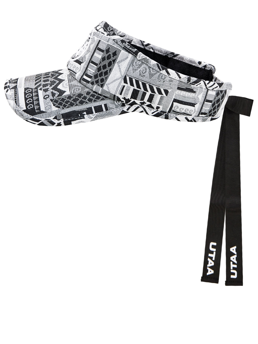 UTAA BlackFrostSilverishサンバイザー : Women's
