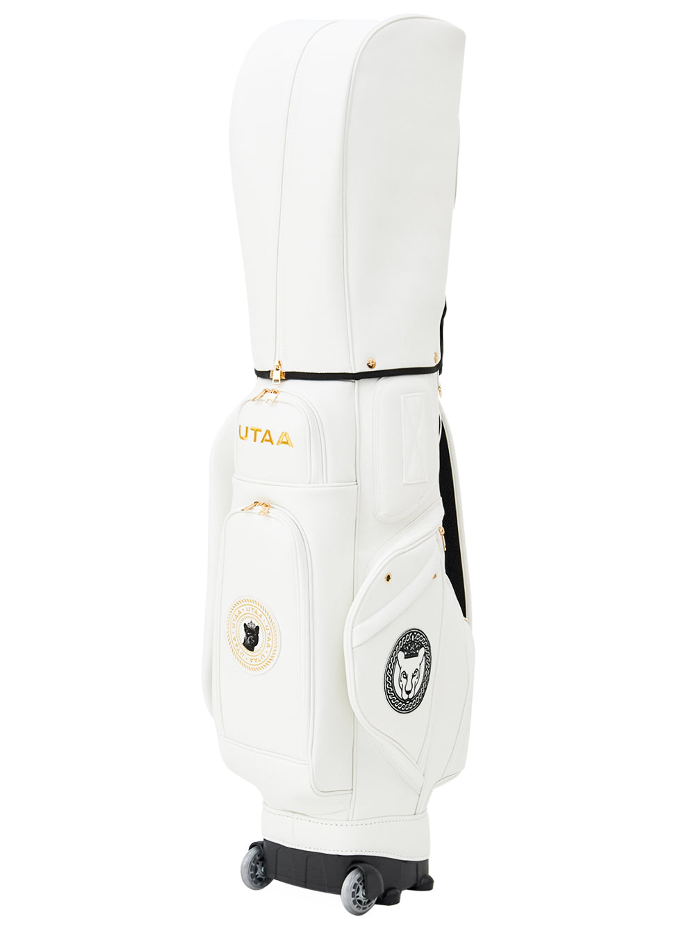 UTAA ギルトリングパッチワークキャディバッグ ホワイト : Women's