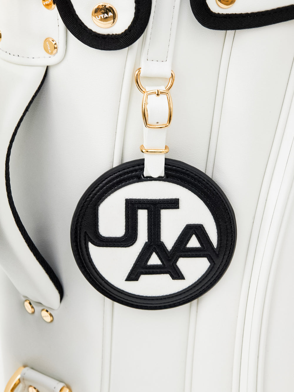 UTAA ギルトリングパッチワークキャディバッグ ホワイト : Women's
