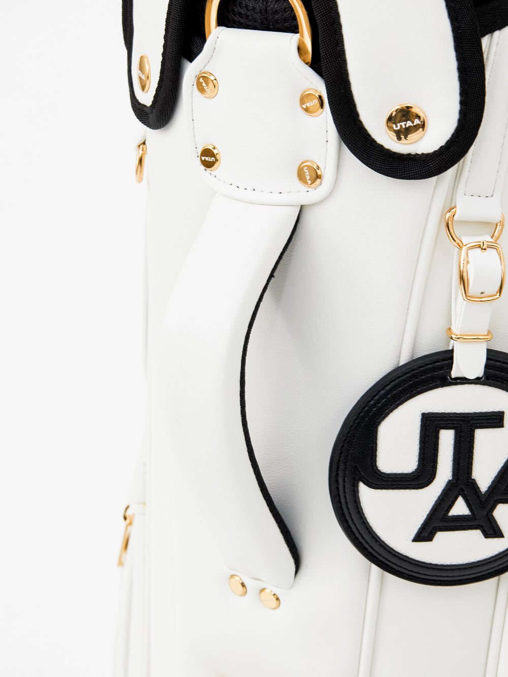 UTAA ギルトリングパッチワークキャディバッグ ホワイト : Women's