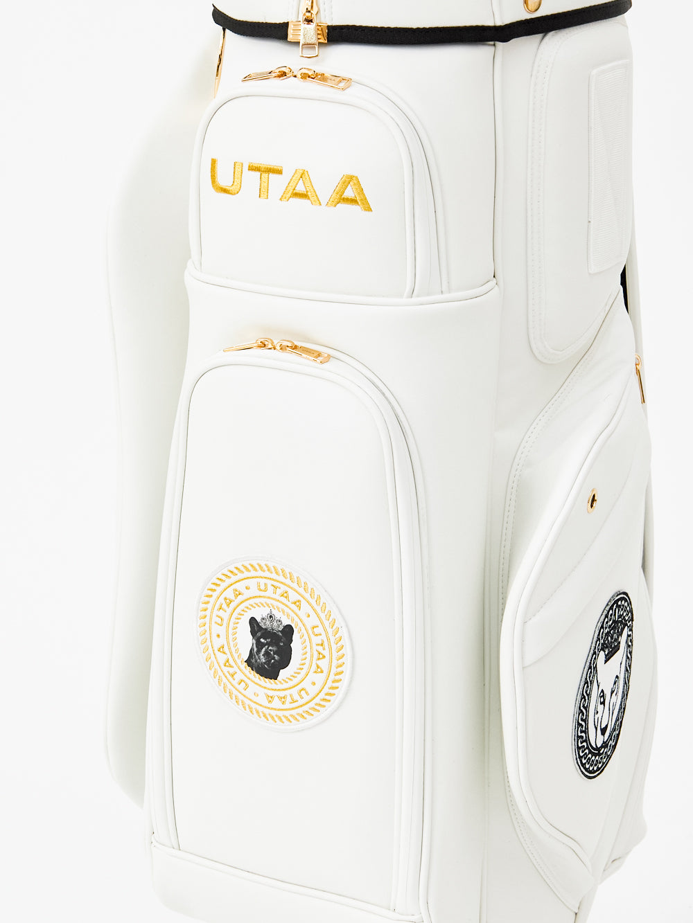 UTAA ギルトリングパッチワークキャディバッグ ホワイト : Women's