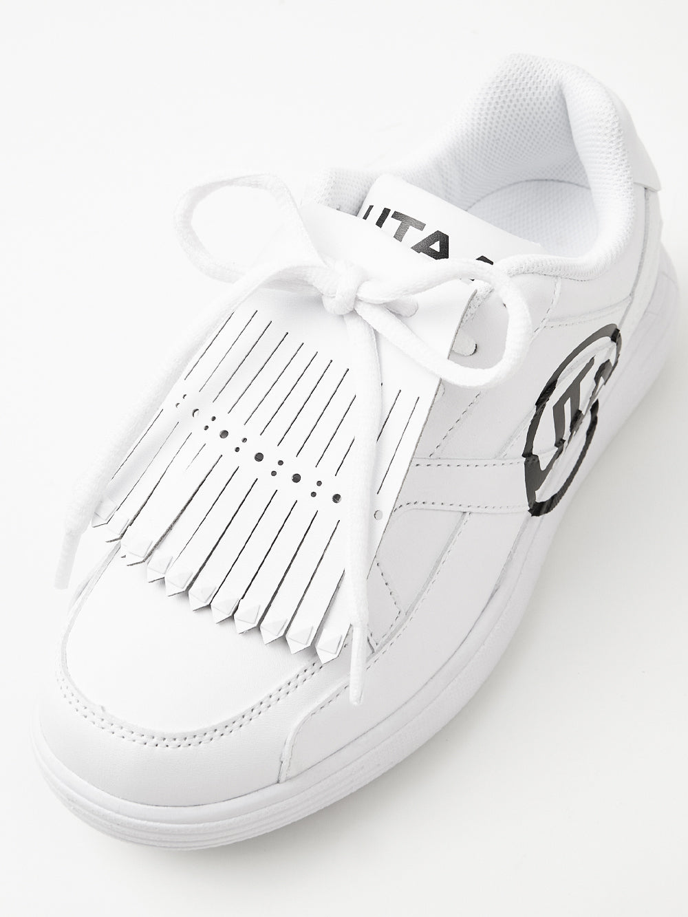UTAA モノCircleダービーキルティGolfスニーカー : Women's