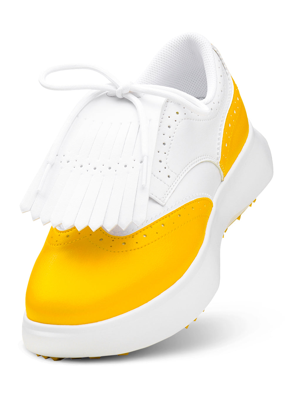 UTAA アイコニックカラーダービーキルティGolfスニーカー : Women's