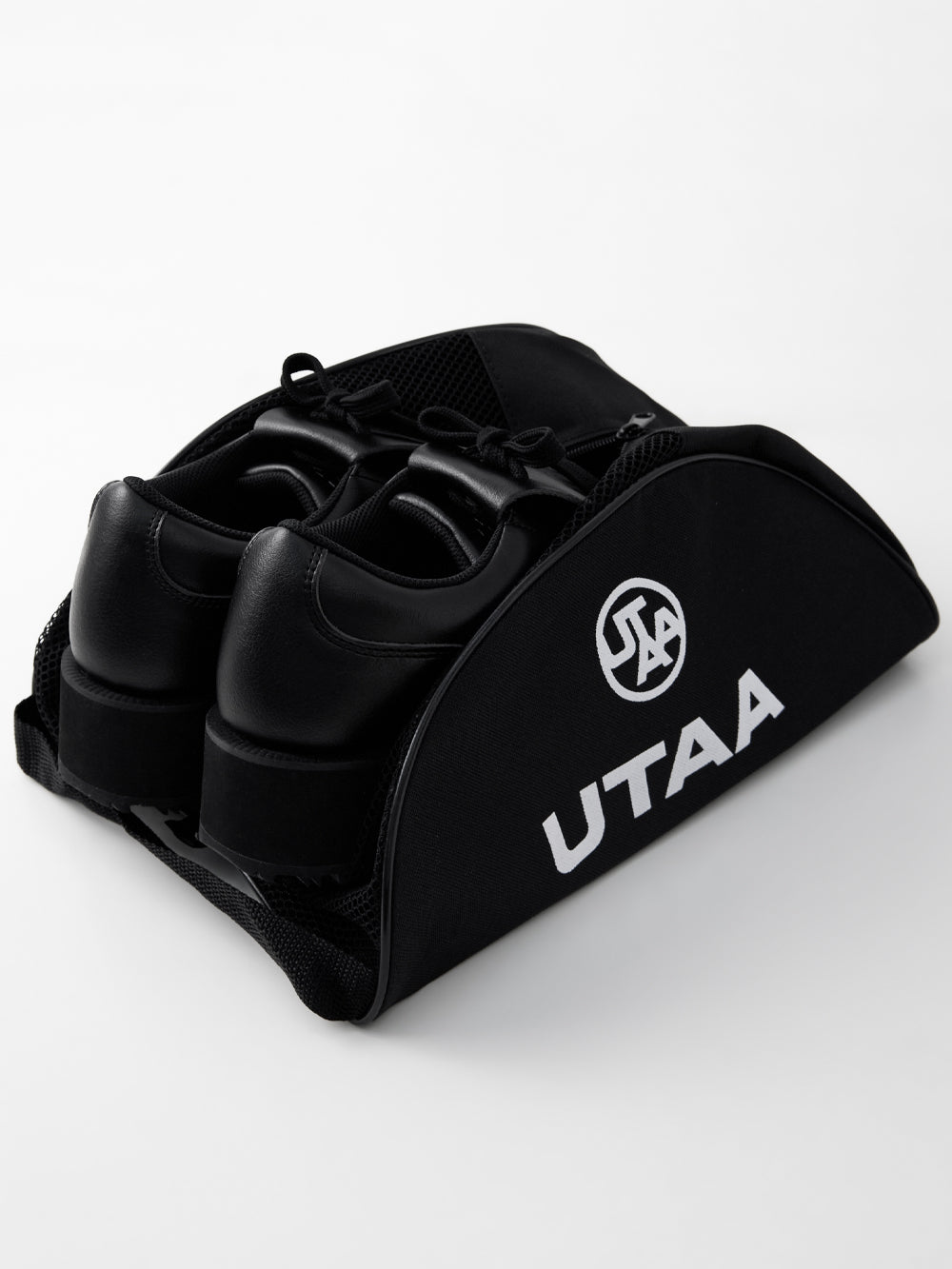 UTAA モノエンブレムダービーキルティプラットフォームスニーカー : Women's BK 26
