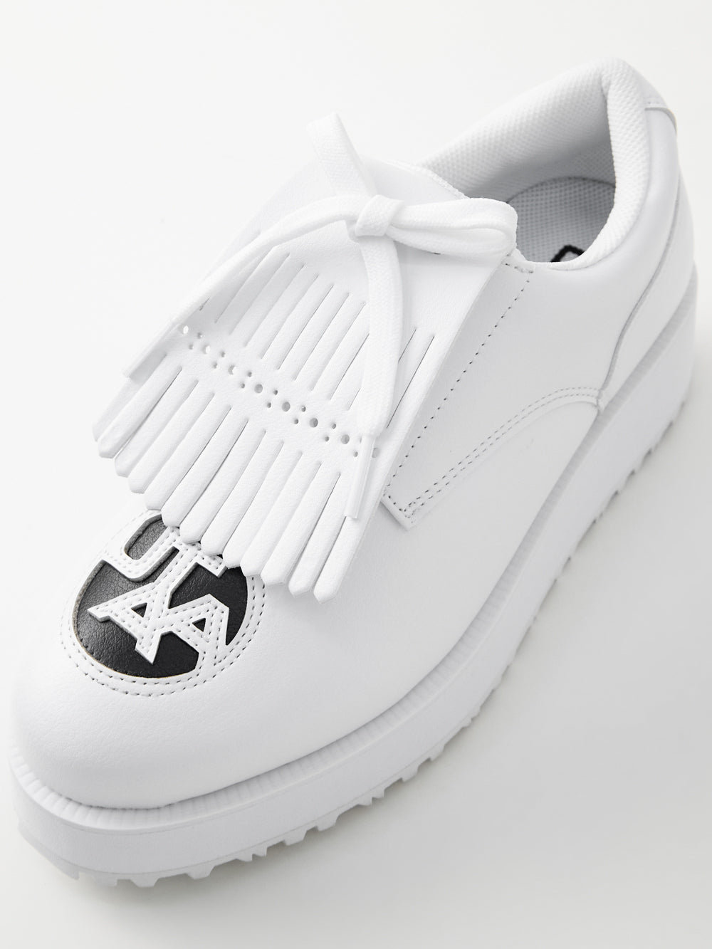 UTAA モノエンブレムダービーキルティプラットフォームスニーカー : Women's WH 6