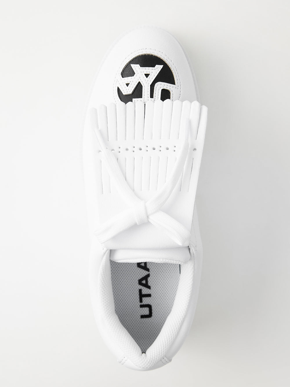 UTAA モノエンブレムダービーキルティプラットフォームスニーカー : Women's WH 14