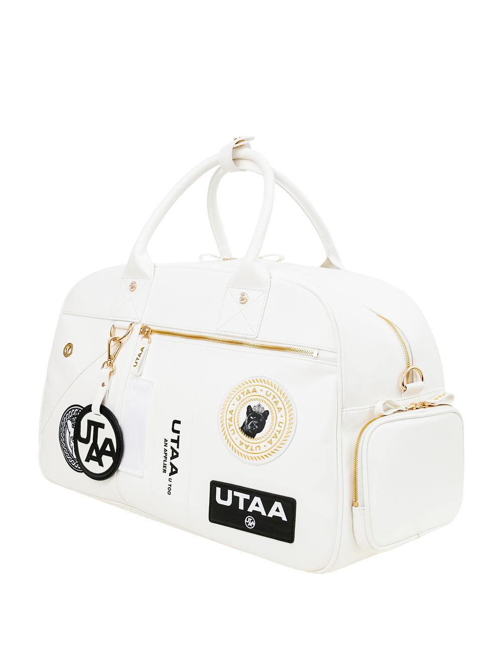 UTAA ギルトリングパッチワークボストンバッグ : Women's