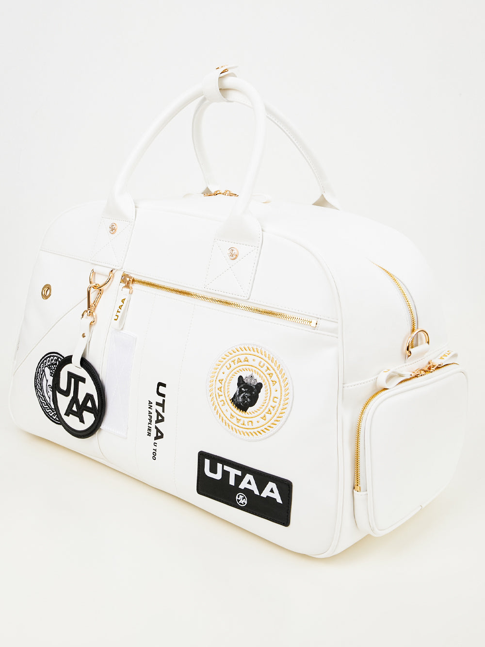UTAA ギルトリングパッチワークボストンバッグ : Women's